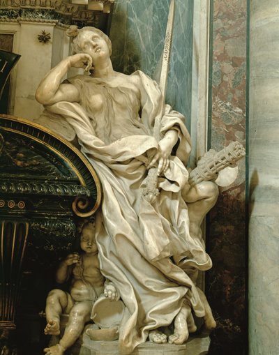 Charity from the monument to Urban VIII by Gian Lorenzo Bernini